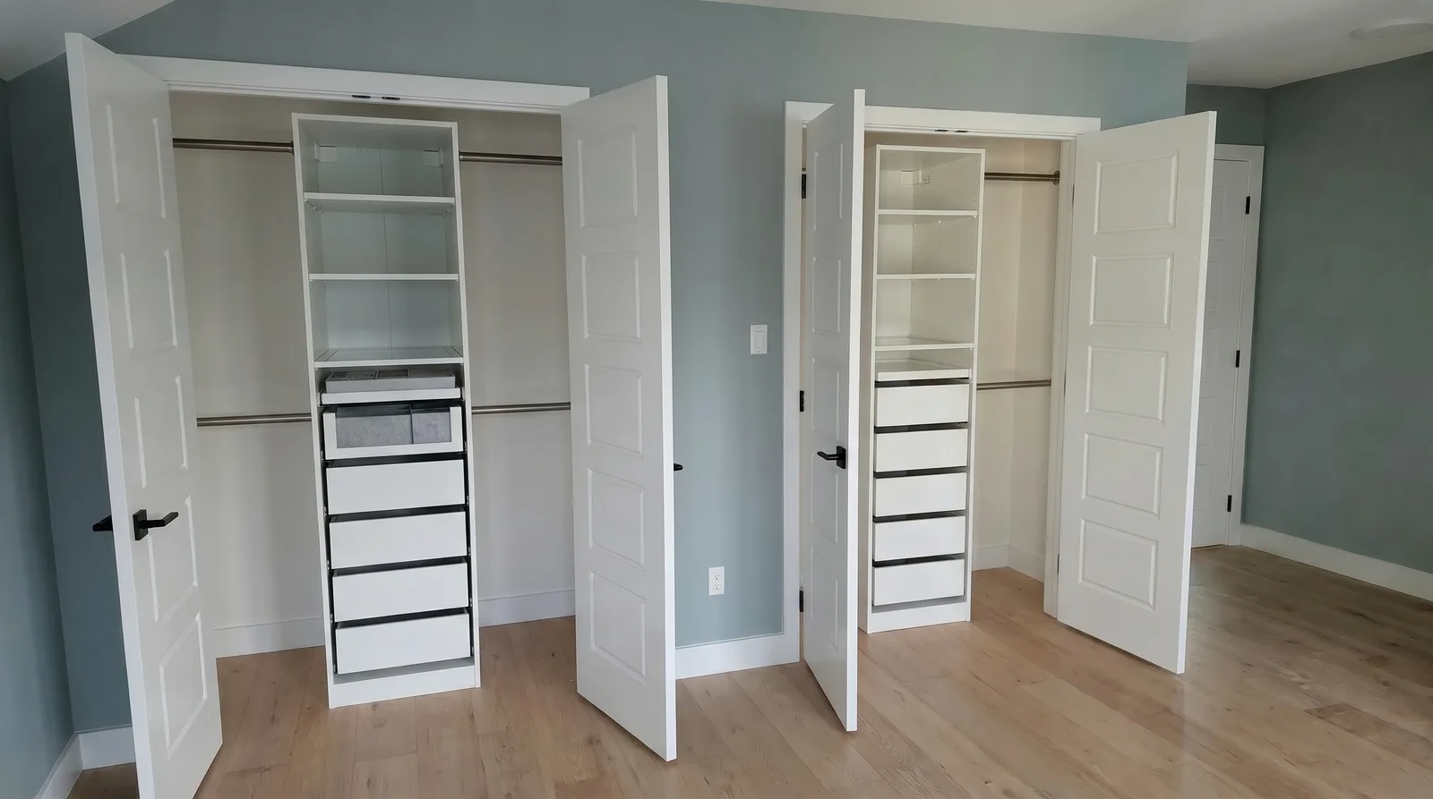 Bedroom renovation and window upgrade — enhanced finished view