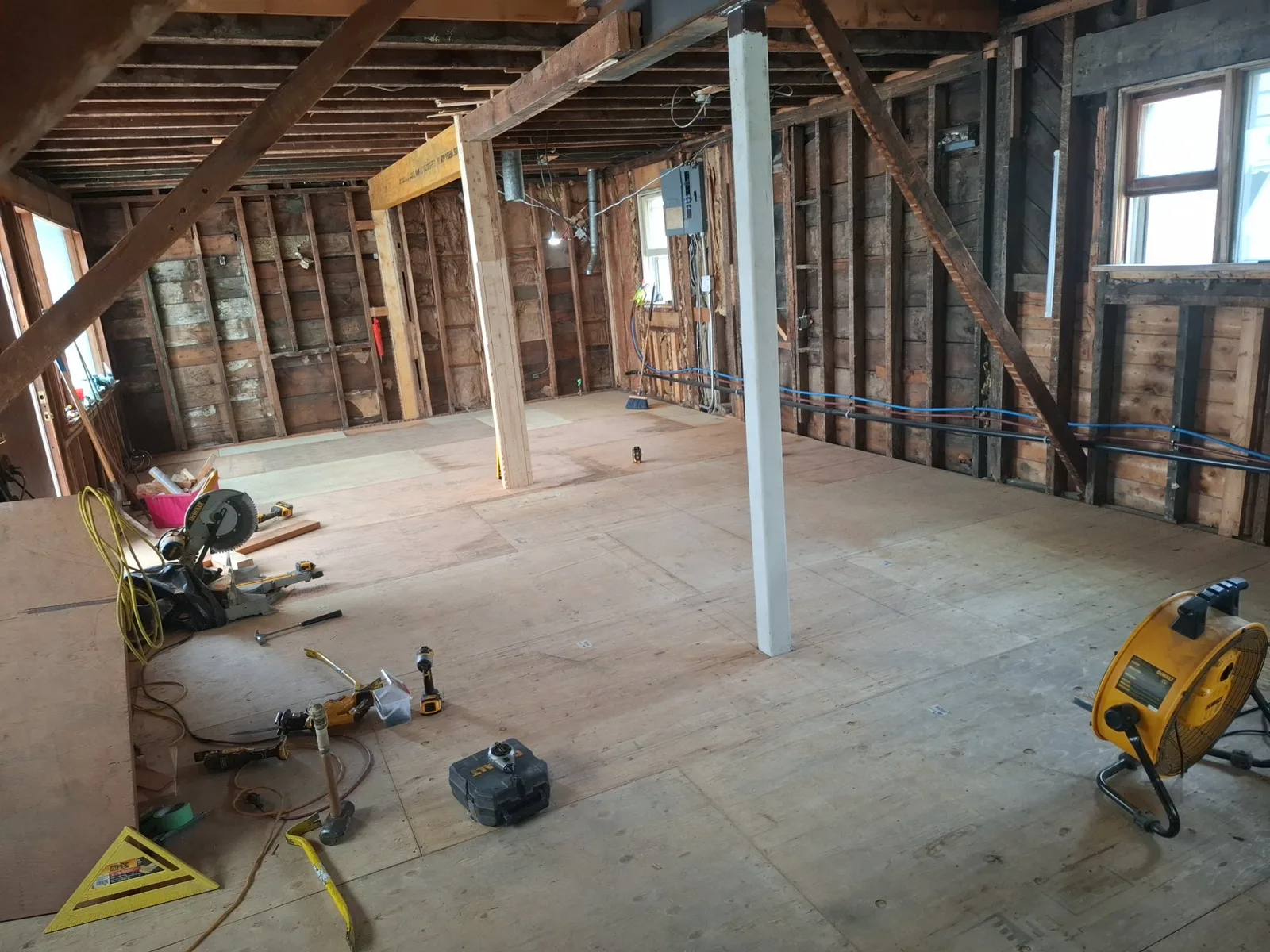 Office renovation — work in progress